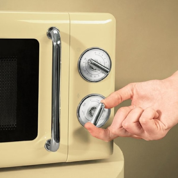 Cecotec Mikrovågsugn på 20 L med grill ProClean 3110 Retro Gul