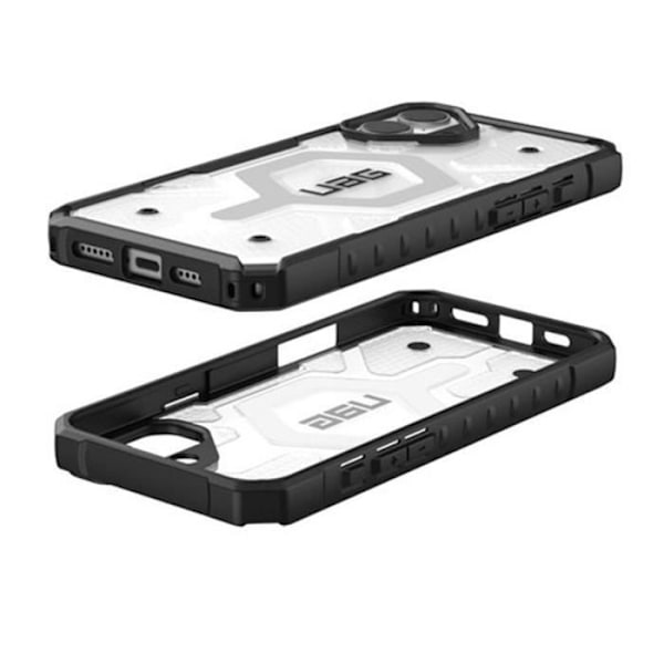 Coque - UAG - iPhone 16 Plus - Antimikrobiell - Förstärkt - Pathfinder Vit/Svart Vit