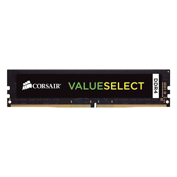 RAM-minne - CORSAIR - DDR4 - 8GB 1x8GB DIMM - 2400 MHz - 1,20V - Svart (CMV8GX4M1A2400C1)