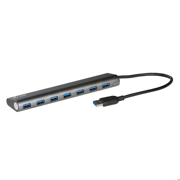 USB-hub - I-TEC - Metall - 7 portar USB 3.0 - Extern - PC, Mac