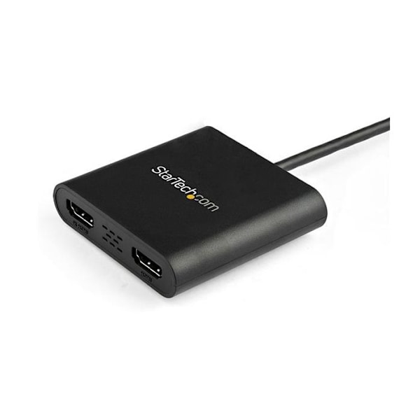 StarTech.com USB till Dual HDMI - 4K - USB till HDMI Adapter - Externt grafikkort - USB 3.0 till HDMI (USB32HD2) Svart
