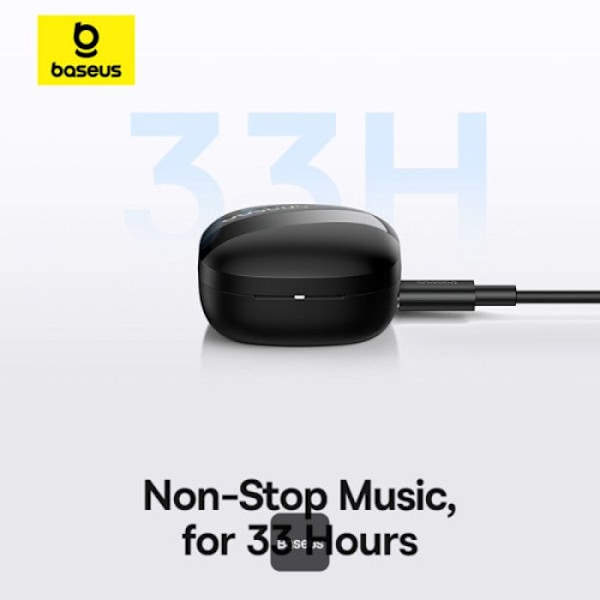 Trådlösa hörlurar Baseus Bowie E20 True Wireless Cluster Svart