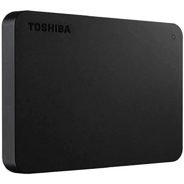 TOSHIBA - Extern hårddisk - Canvio grunderna - 1 TB - USB 3.0 (HDTB410EK3AA)