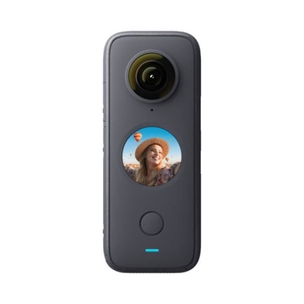 INSTA360 ONE X2 360° kamera - Svart - 5,7K - Vattentät - FlowState stabilisering - Tillbehör ingår Svart