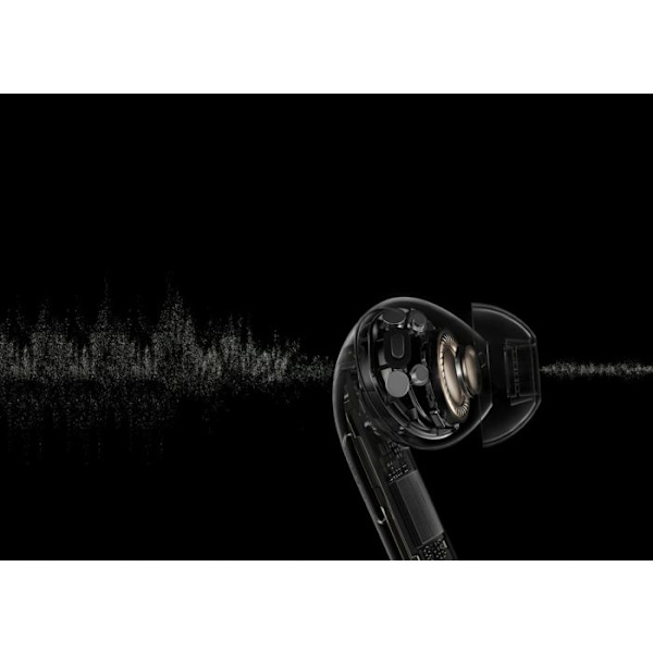 Trådlösa hörlurar - OnePlus - Buds 3 - ANC - 44 timmars batteritid - Bluetooth 5.3 - Svart