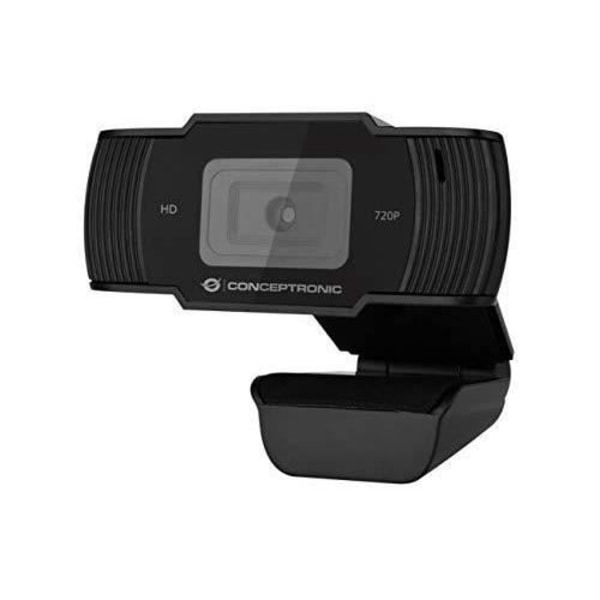 Conceptronic AMDIS05B 720P HD webbkamera med mikrofon Svart