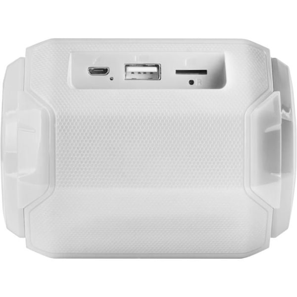 Bärbar Bluetooth-högtalare - Mars Gaming - MSBAX - 10W - RGB - 8h batteritid Vit, Svart, Rosa