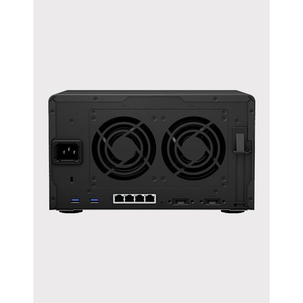 NAS-server - Synology - DiskStation DS1621+ - 6 fack - 4 GB DDR4 RAM - RAID 10