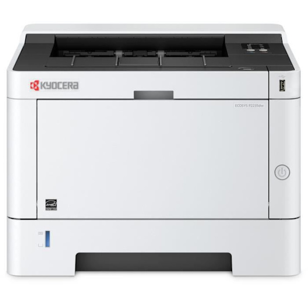 KYOCERA ECOSYS P2235dw Laserskrivare - Monokrom - A4 - 35 sidor/min - Duplex - 1200 dpi Vit