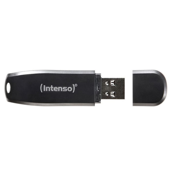 USB-nyckel - INTENSO - Speed Line 3.2 - 64GB - Svart