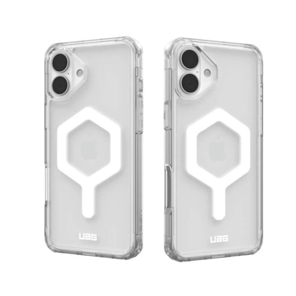 Skyddskal - UAG - iPhone 16 Plus - Transparent - MagSafe - Halvstyv Transparent
