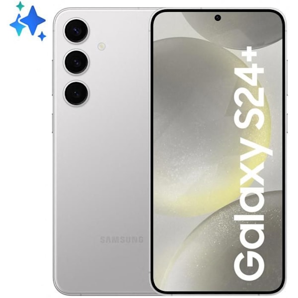 Samsung Galaxy S24+ 5G 12GB/512GB Grå (Marmorgrå) Dual SIM SM-S926B
