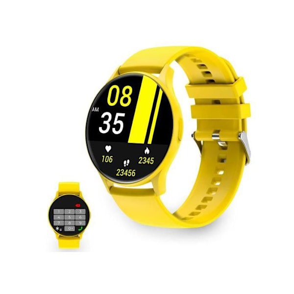 Ksix Core Yellow - Smartwatch Amoled 1.43"