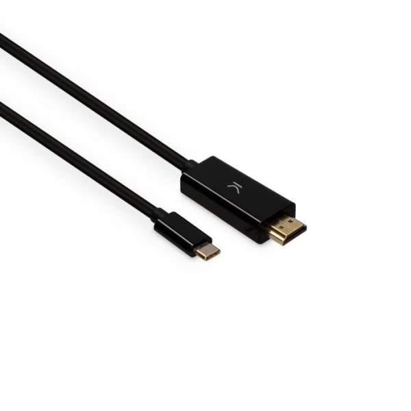 USB TYP C TILL HDMI-KABEL 4K 60Hz 2M SVART KSIX