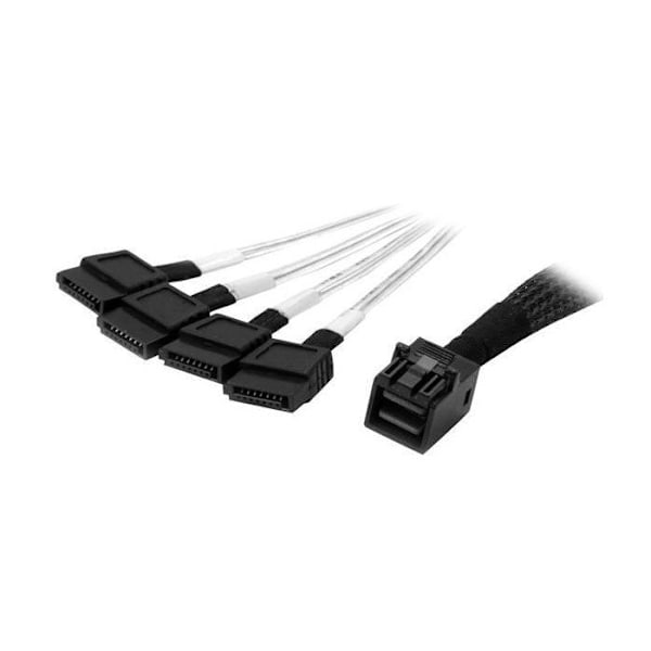 STARTECH Mini SAS till intern SATA-kabel - 1 m