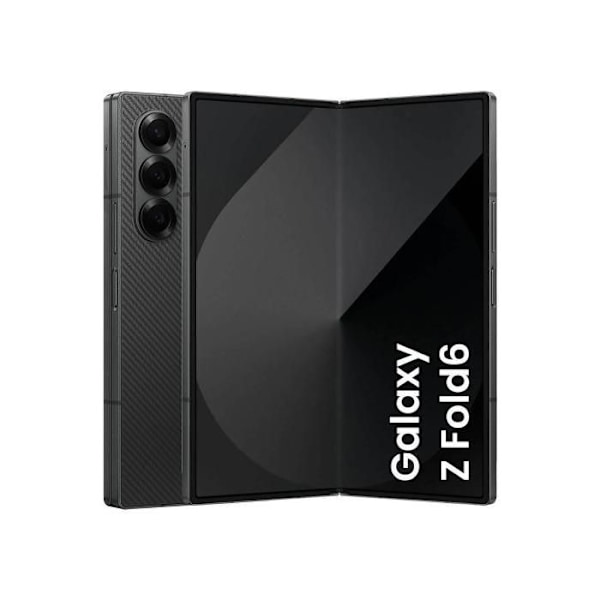 Samsung Galaxy Z Fold6 5G 12GB-256GB Svart (Crafted Black) Dual SIM SM-F956