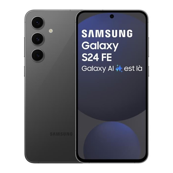 Samsung Galaxy S24 FE Smartphone 256 GB grafit Grafit