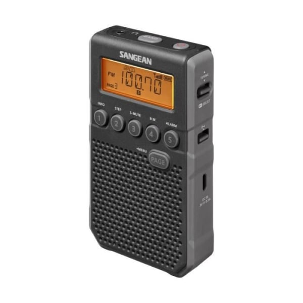 Pocket Radio AM / FM SANGEAN - POCKET 800 (DT-800) Svart Svart