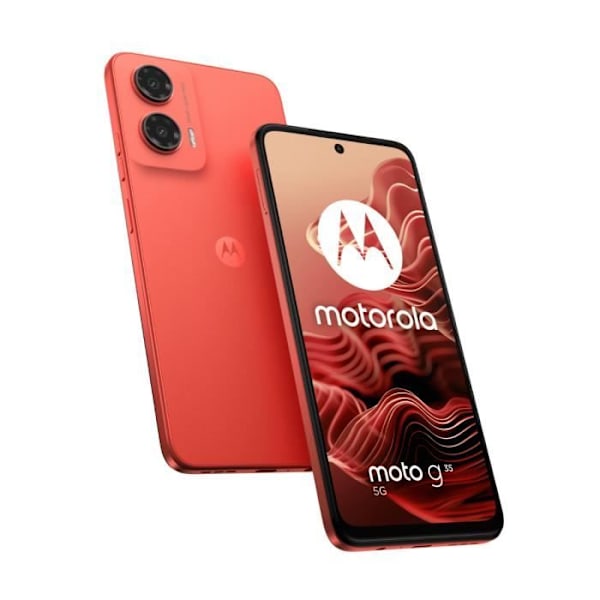 Motorola Moto G35 5G 4GB/128GB Röd (Guava Röd) Dual SIM