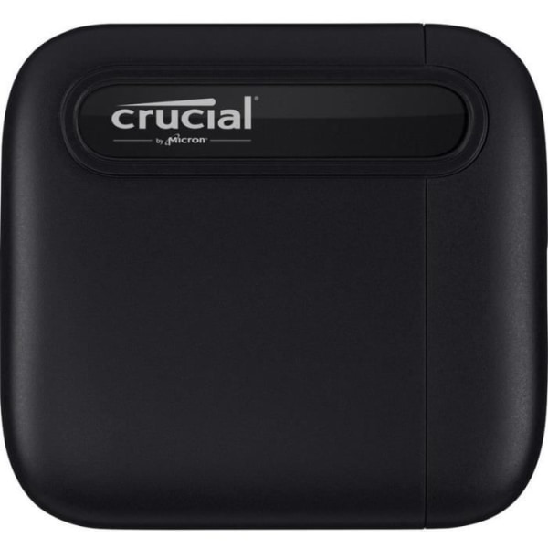 Extern SSD - CRUCIAL - X6 bärbar SSD - 500 GB - USB -C (CT500X6SSD9)