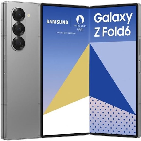 Samsung Galaxy Z Fold6 Smartphone 256 GB Grå Grå