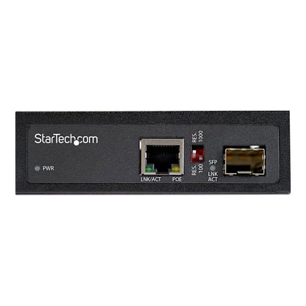 Switche - StarTech - IMC1GSFP60W - 1000 Mbit/s - IEEE 802.3 - Gigabit Ethernet-nätverk