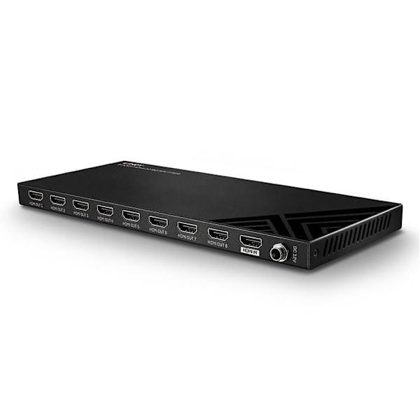 HDMI-splitter - LINDY - 38237 - 8 portar - 3840 x 2160 pixlar - Svart