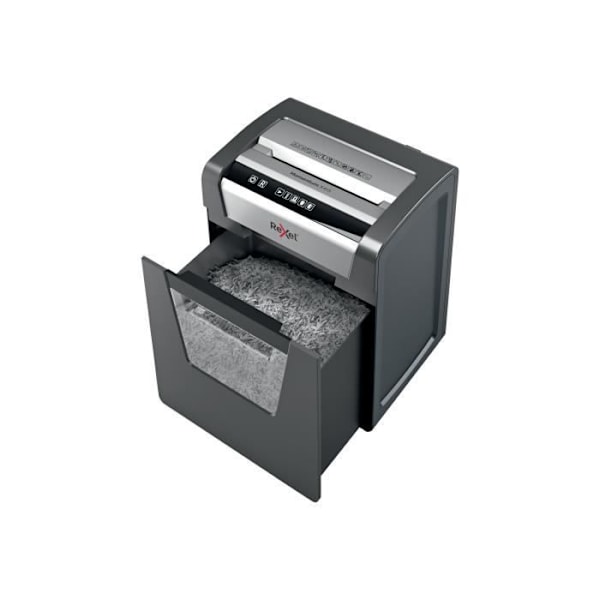 Pappersförstörare - Rexel - Momentum X415 - P4 - 15 ark - 23 L Svart