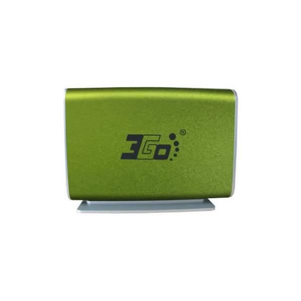 Lima Green externt hölje i aluminium för HDD 3,5'' SATA-USB SATA-USB2.0 HDD 3,5'' anslutning Kompatibel med