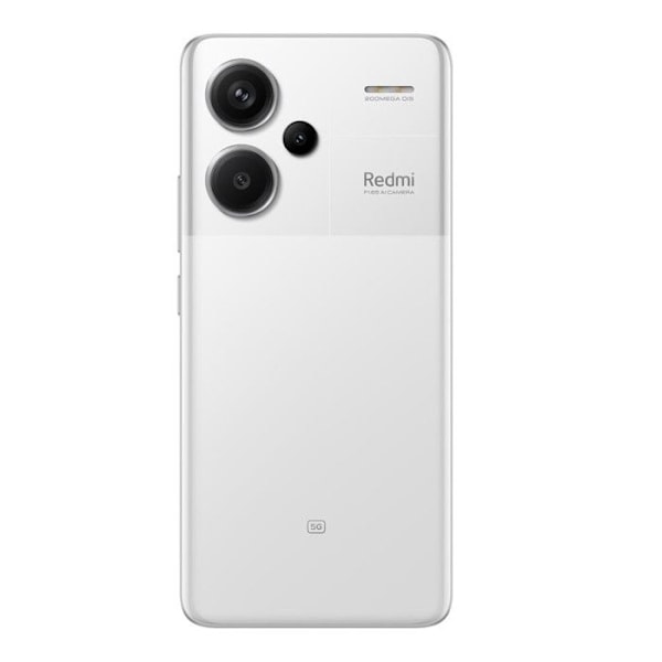 XIAOMI Redmi Note 13 Pro Plus 5G Smartphone 8+256GB Vit MediaTek Dimensity 7200-Ultra 200MP AMOLED-kamera 6,67" 5000mAh 120W