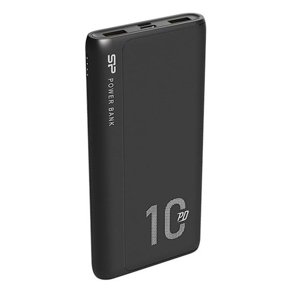 POWERBANK SILICON POWER SP10KMAPBKQP150K SVART 10000 MAH Svart