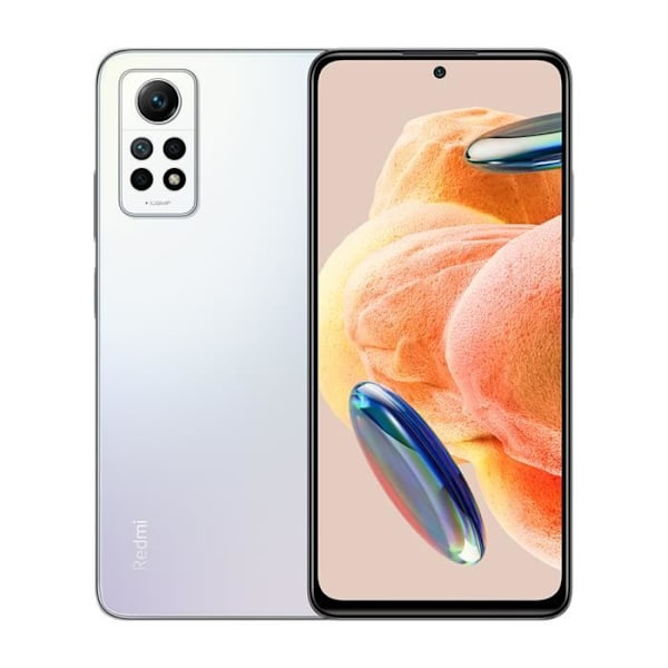 XIAOMI Redmi Note 12 Pro 4G Smartphone 6+128GB Vit Snapdragon 732G Skärm 6,67" AMOLED DotDisplay 108MP Kamera 5000mAh (typ) 67W Vit