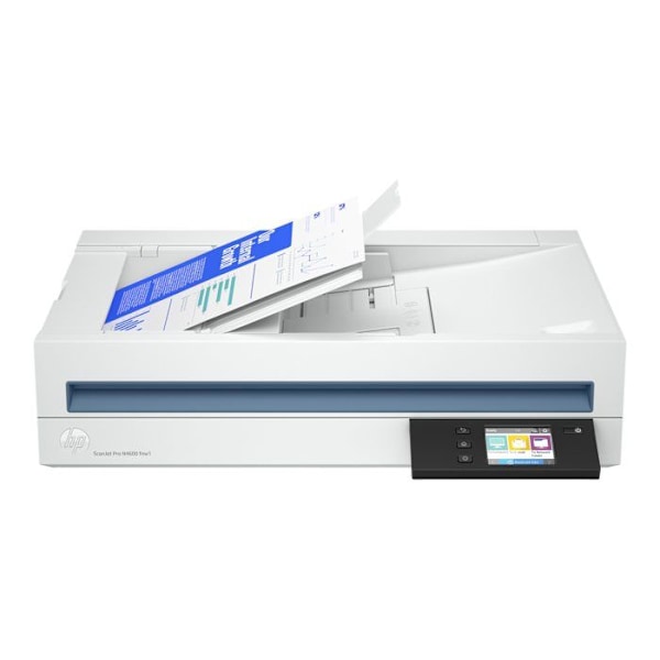 Dokument- och bildskanner - HP - Scanjet Pro N4600 Fnw1HP - Automatisk duplex - USB 3.0 - Ethernet