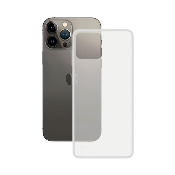 Ksix transparent flexibel baksida/apple iphone 14 pro