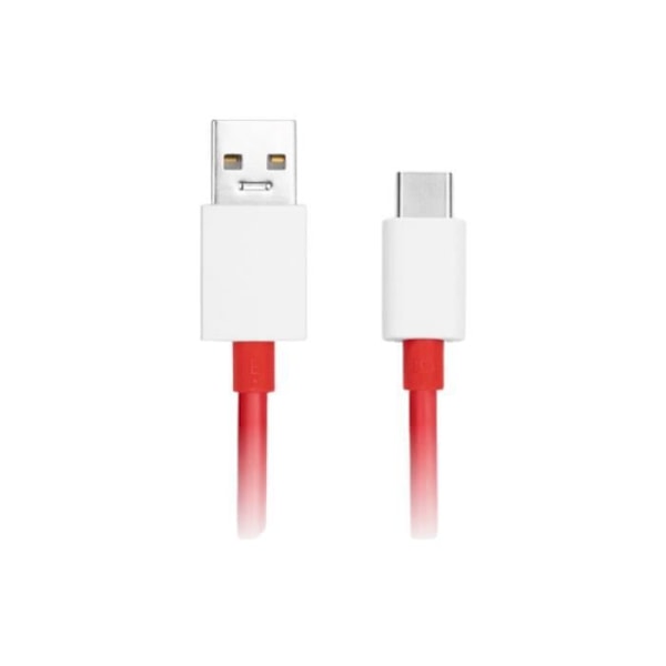 Laddare - OnePlus - SUPERVOOC 100W - 1 USB-C-port - Snabbladdning - Kabel ingår Vit