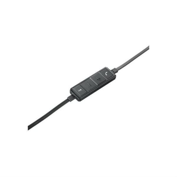 Headset - Kabelanslutet - Logitech - H650E - Stereomikrofon - Grå