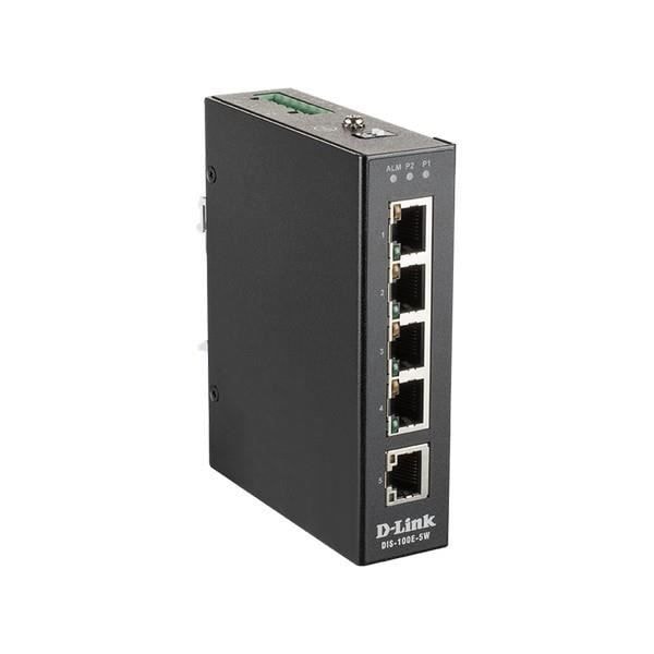 DLINK DIS-100E-5W 5-portars Ethernet-switch