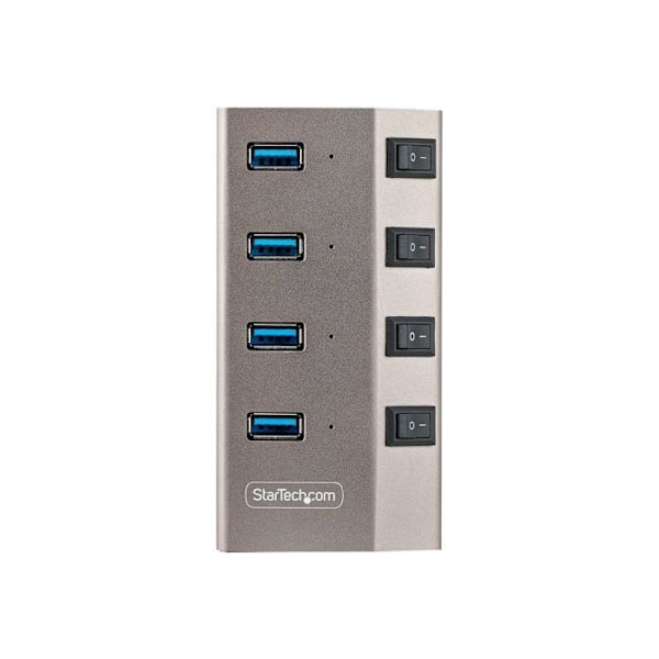 Hub USB - Startech - 5G4AIBS-USB-HUB-EU - 4 portar - USB 3.2 Gen 1 - Plug and play