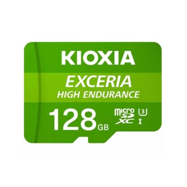 MICRO SD-minneskort KIOXIA 128GB EXCERIA HIGH ENDURANCE UHS-I C10 R98 med adapter