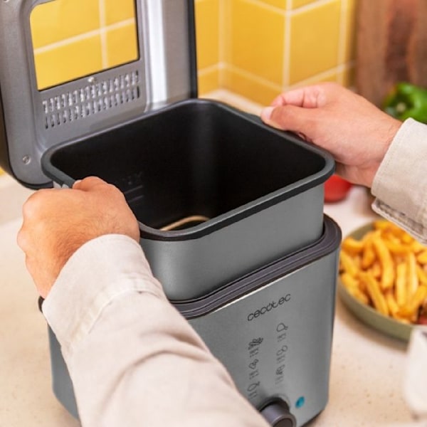 Cecotec Luftfrityr CleanFry Advance 1500 Rostfritt stål