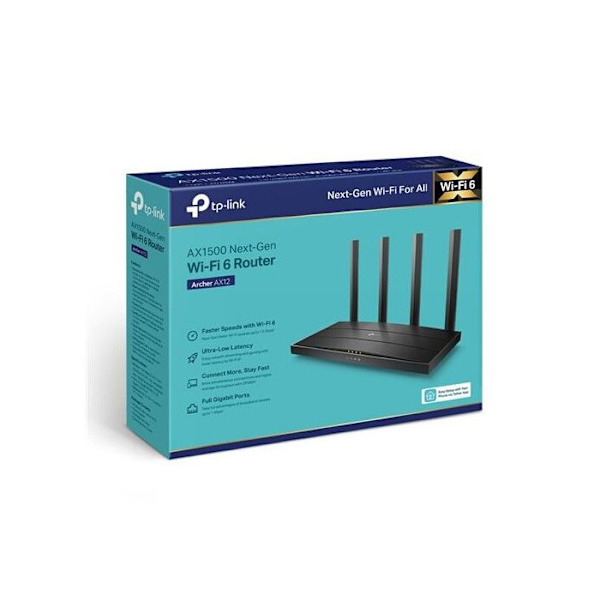 TPLINK Archer AX12 Teknologi