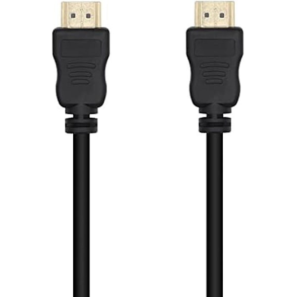 AISENS - A119-0653 - Höghastighets CCS 14+1 legering HDMI V1.4-kabel, A/M-A/M, svart, 1,8 m Svart