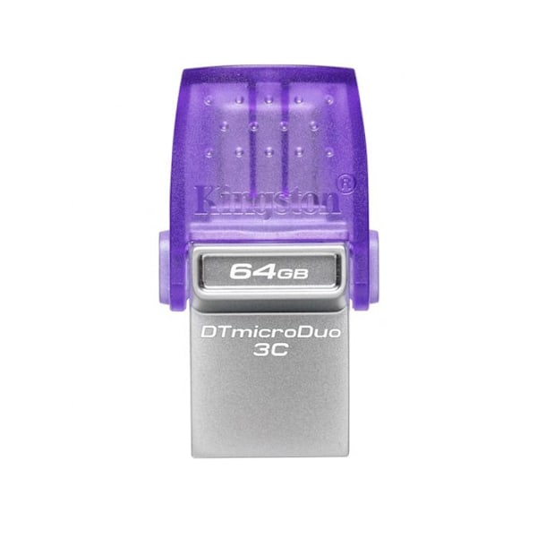 USB-minne - KINGSTON - Dt Microduo 3C - 64 GB - USB Typ-A och Typ-C - USB 3.0