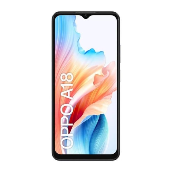 Oppo A18 4 GB/128 GB Svart (Glowing Black) Dubbel SIM CPH2591
