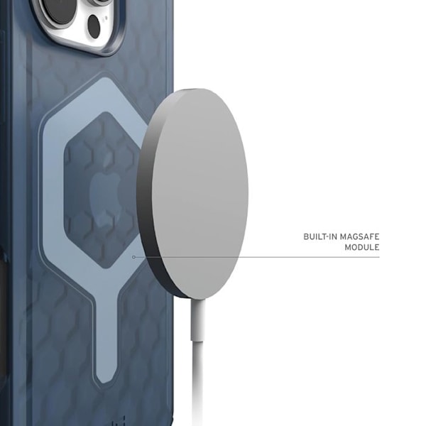 iPhone 16 Pro Max Fodral - UAG Essential Armor MagSafe - Molnblå