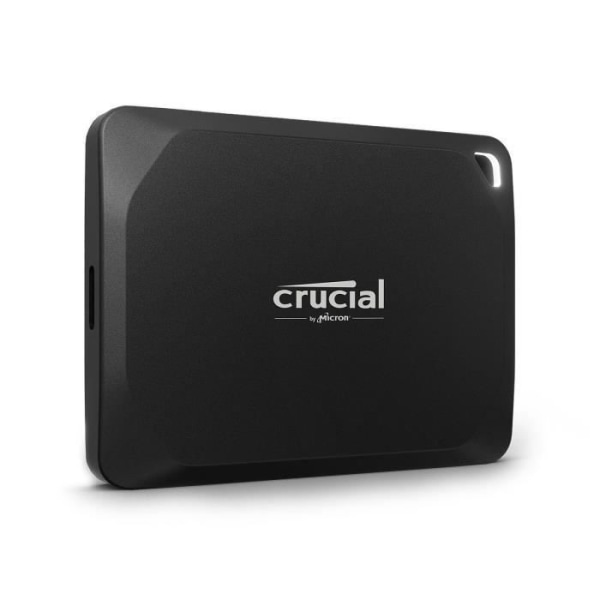 Extern SSD-hårddisk - CRUCIAL - X10 Pro - 1 TB - USB 3.2 Gen-2 2x2 - Svart