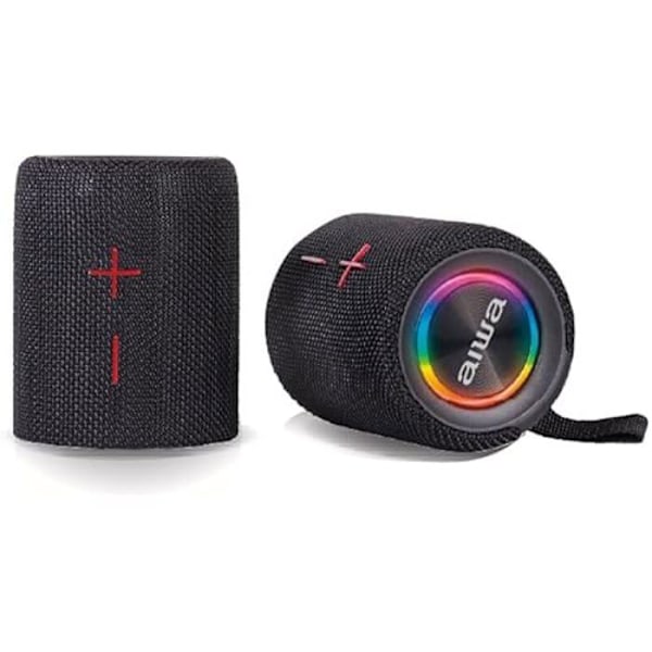 Bluetooth-högtalare - AIWA - BST-250 - Avtagbar TWS - RGB-belysning - IPX5 vattentät Flerfärgad