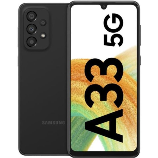 Samsung Galaxy A33 5G 6/128GB Dual SIM - Svart