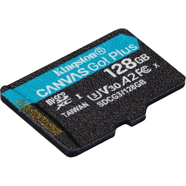 Kingston Technology Canvas Go! Plus 128 GB MicroSD Class 10 UHS-I flashminne
