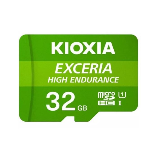 MICRO SD-minneskort KIOXIA 32GB EXCERIA HIGH ENDURANCE UHS-I C10 R98 med adapter
